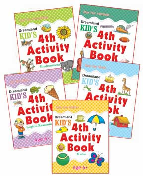 Dreamland Kid's 4th Activity Age 6+ - Pack (5 Titles) -  buy in usa 