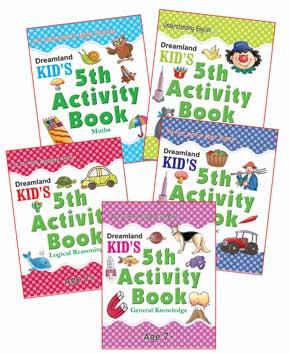 Dreamland Kid's 5th Activity Age 7+ - Pack (5 Titles) -  buy in usa 