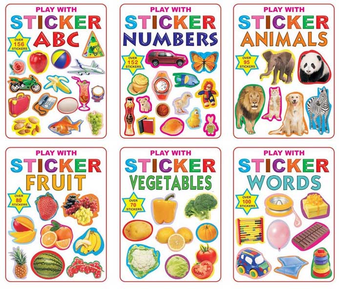 Dreamland Sticker Book - pack (6 titles) -  buy in usa 