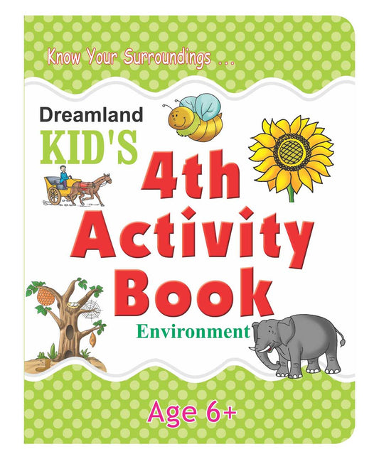 Dreamland Kid's 4th Activity Book - Environment -  buy in usa 