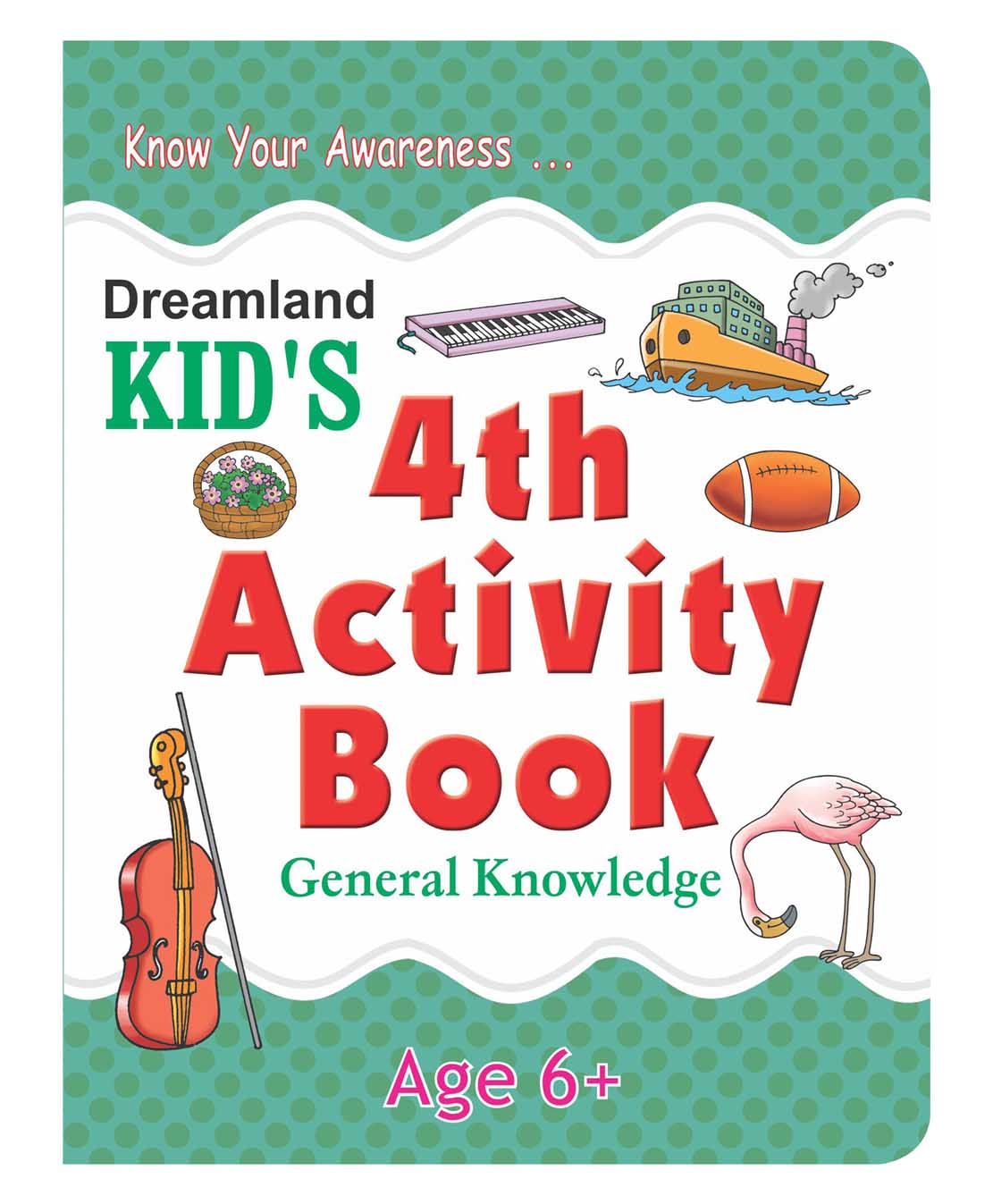 Dreamland Kid's 4th Activity Book - General Knowledge -  buy in usa 