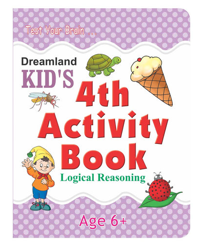 Dreamland Kid's 4th Activity Book - Logic Reasoning -  buy in usa 