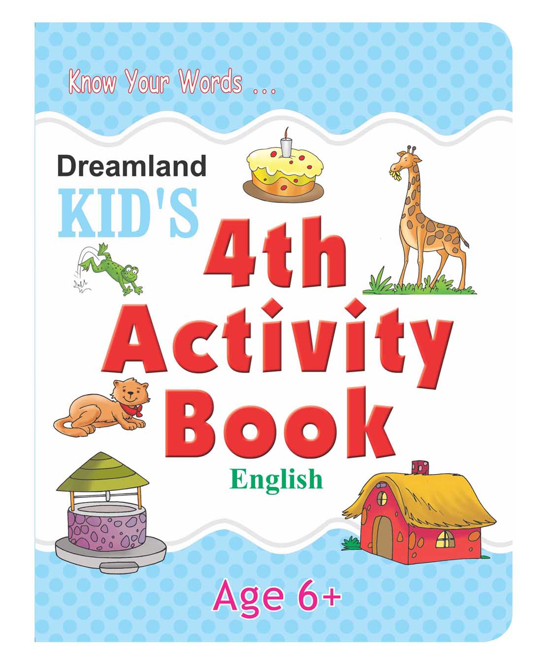 Dreamland Kid's 4th Activity Book - English -  buy in usa 