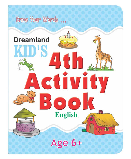 Dreamland Kid's 4th Activity Book - English -  buy in usa 