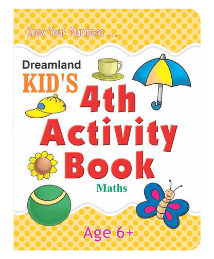 Dreamland Kid's 4th Activity Book - Maths -  buy in usa 