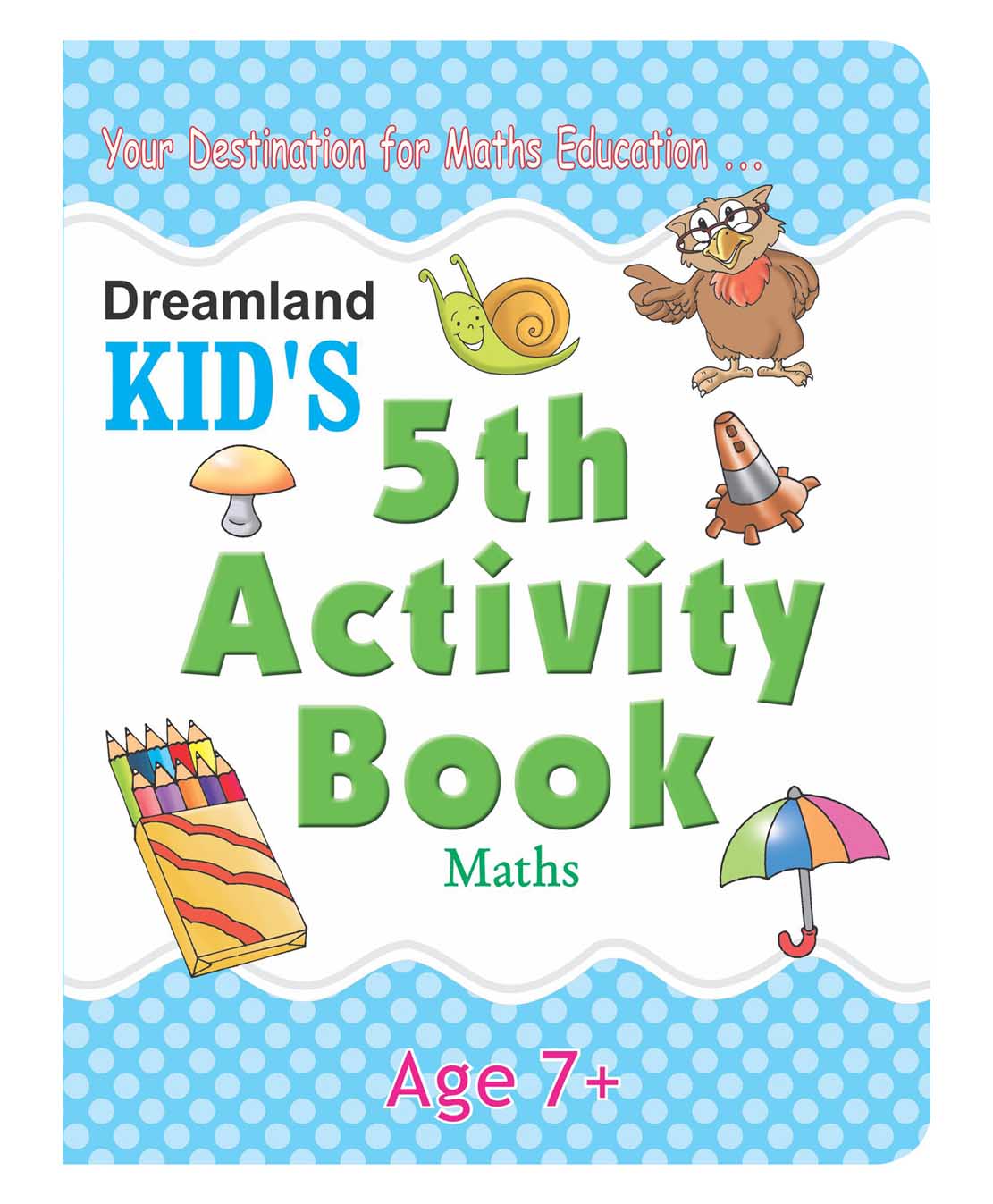 Dreamland Kid's 5th Activity Book - Maths -  buy in usa 