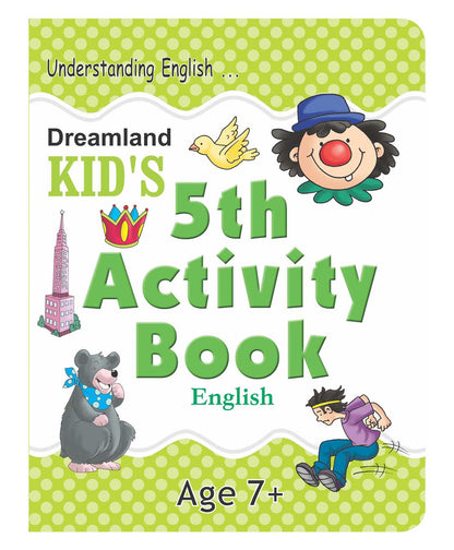 Dreamland Kid's 5th Activity Book - English -  buy in usa 