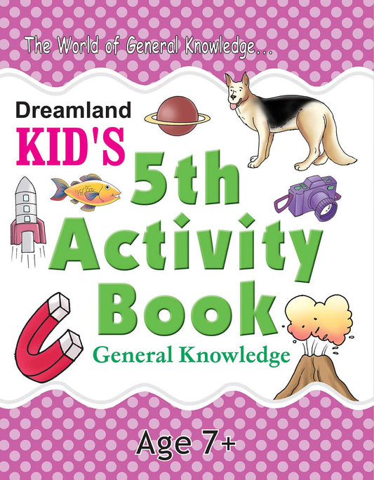 Dreamland Kid's 5th Activity Book - General Knowledge -  buy in usa 