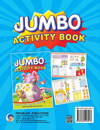 Dreamland Jumbo Activity Book