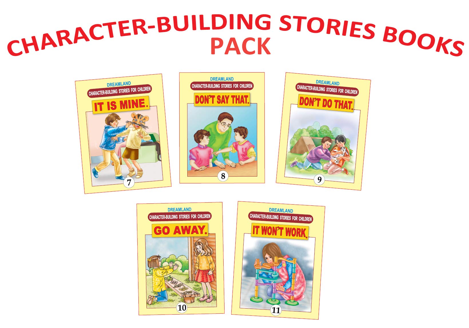 Dreamland Character Building - Pack -2 (5 Titles) -  buy in usa 