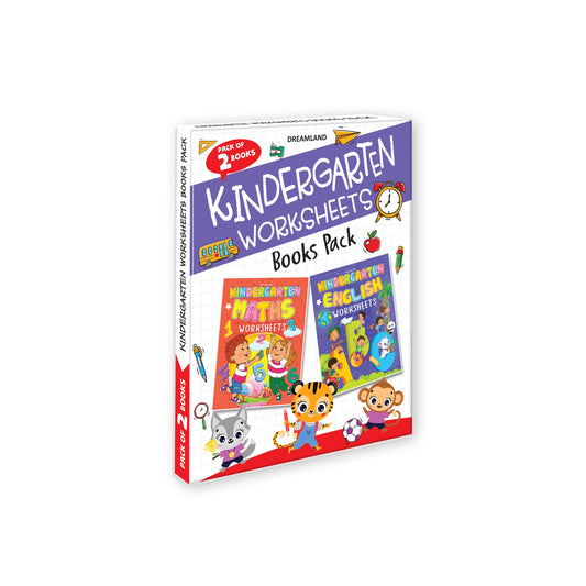 Dreamland Kindergarten Worksheets (A Set of 2 Books)