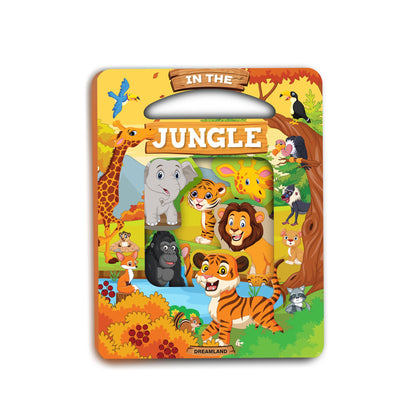 Dreamland Publications Die Cut Window Board Book - In the Jungle -  buy in usa 