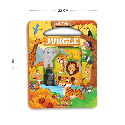 Dreamland Publications Die Cut Window Board Book - In the Jungle