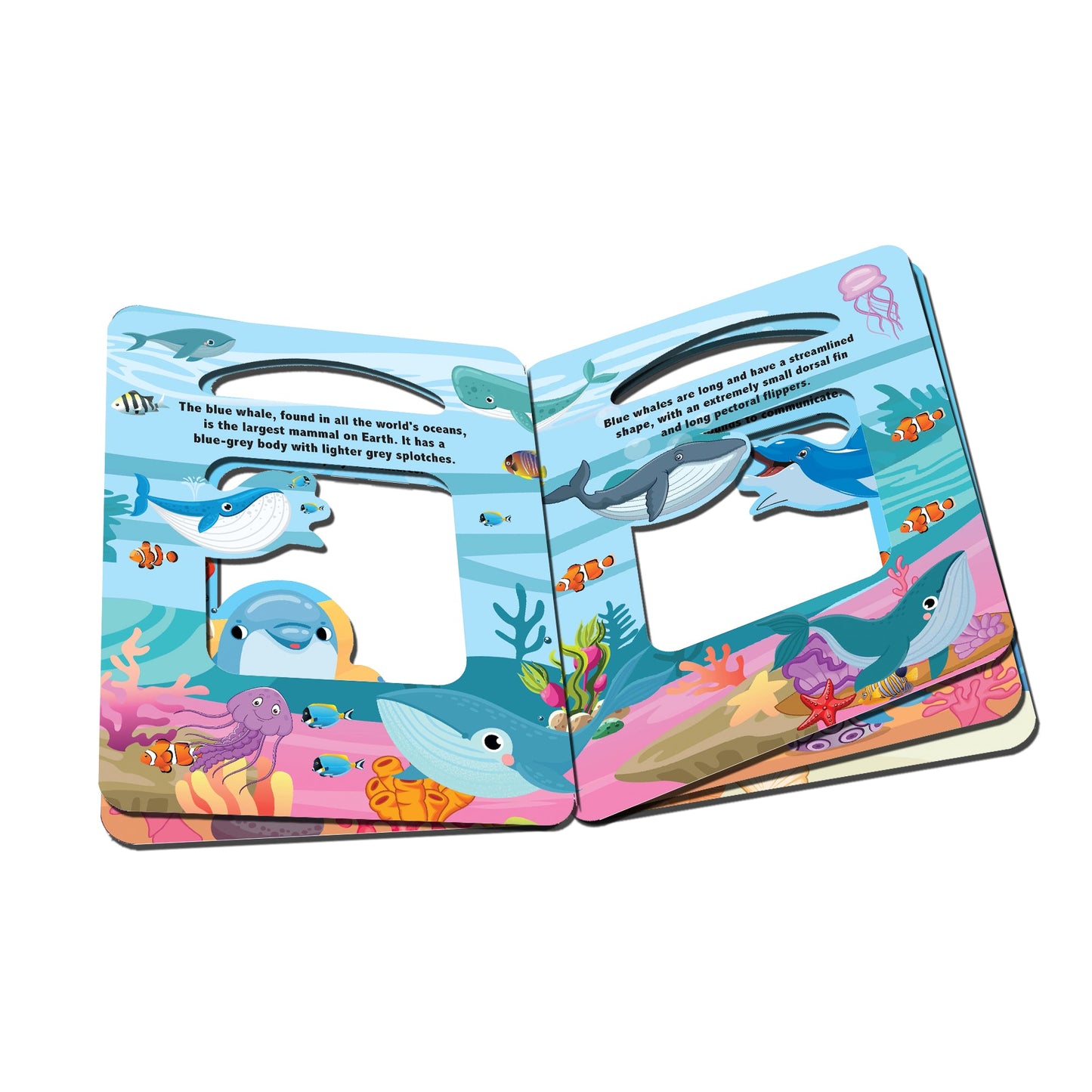 Dreamland Publications Die Cut Window Board Book - In the Ocean