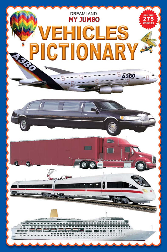 Dreamland My Jumbo Vehicles Pictionary -  buy in usa 