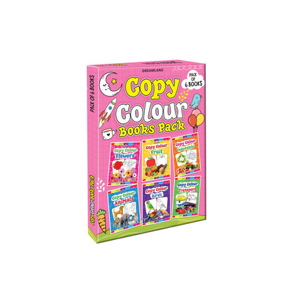 Dreamland Copy Colour Book - 1 to 6 (Pack)