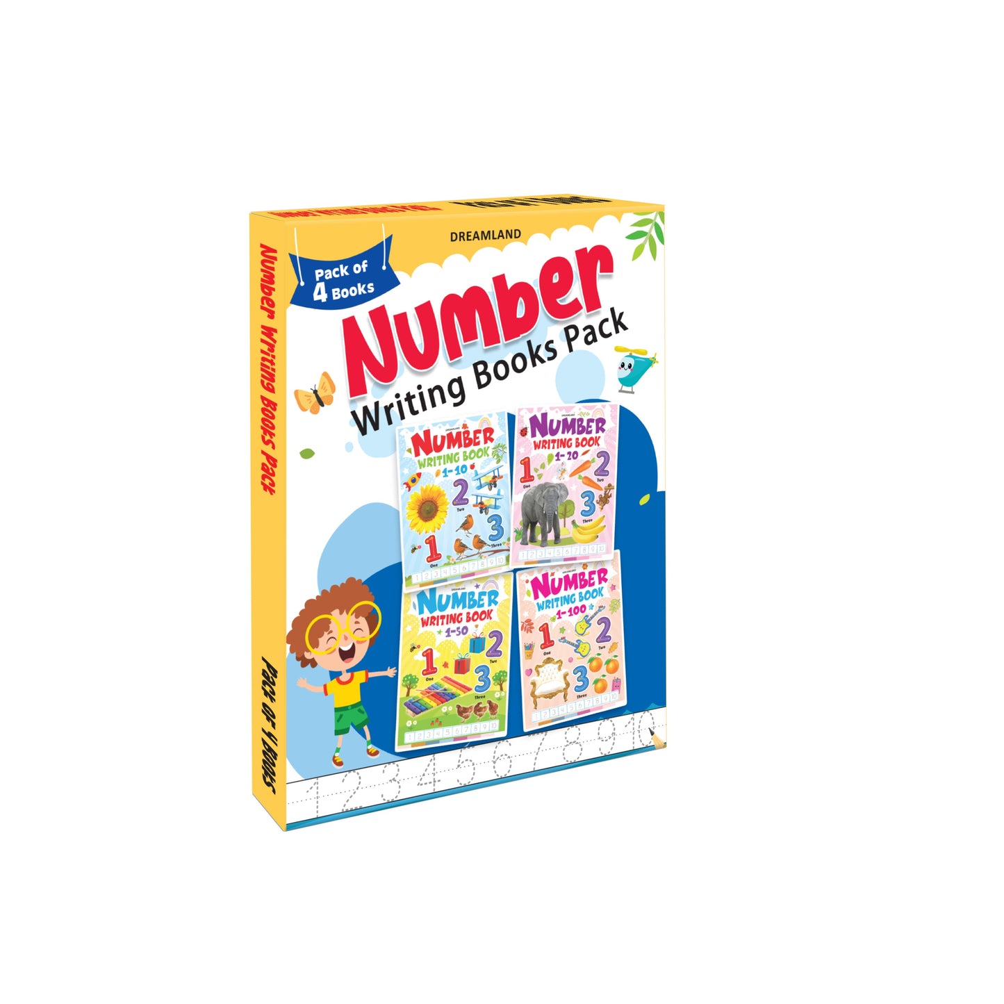 Dreamland Number Writing book (4 titles) Pack