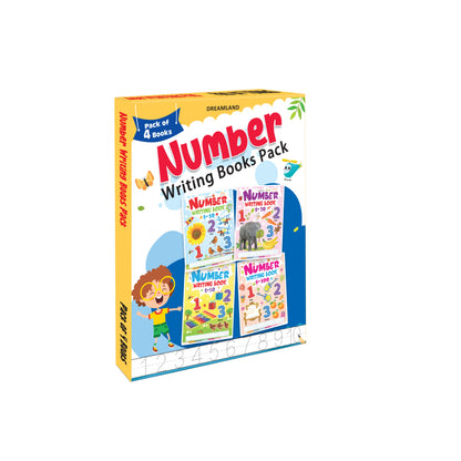 Dreamland Number Writing book (4 titles) Pack