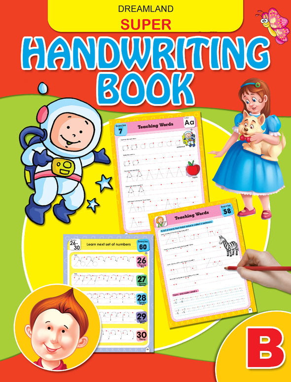 Dreamland Super Hand Writing Book Part - B -  buy in usa 