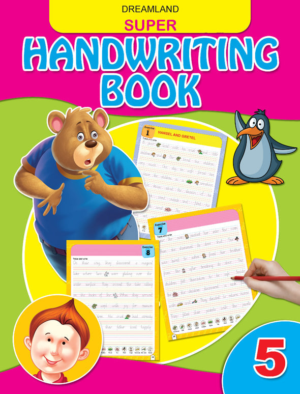 Dreamland Super Hand Writing Book Part - 5 -  buy in usa 