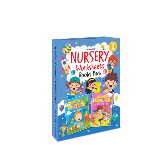 Dreamland Nursery Worksheets (A set of 2 Books)