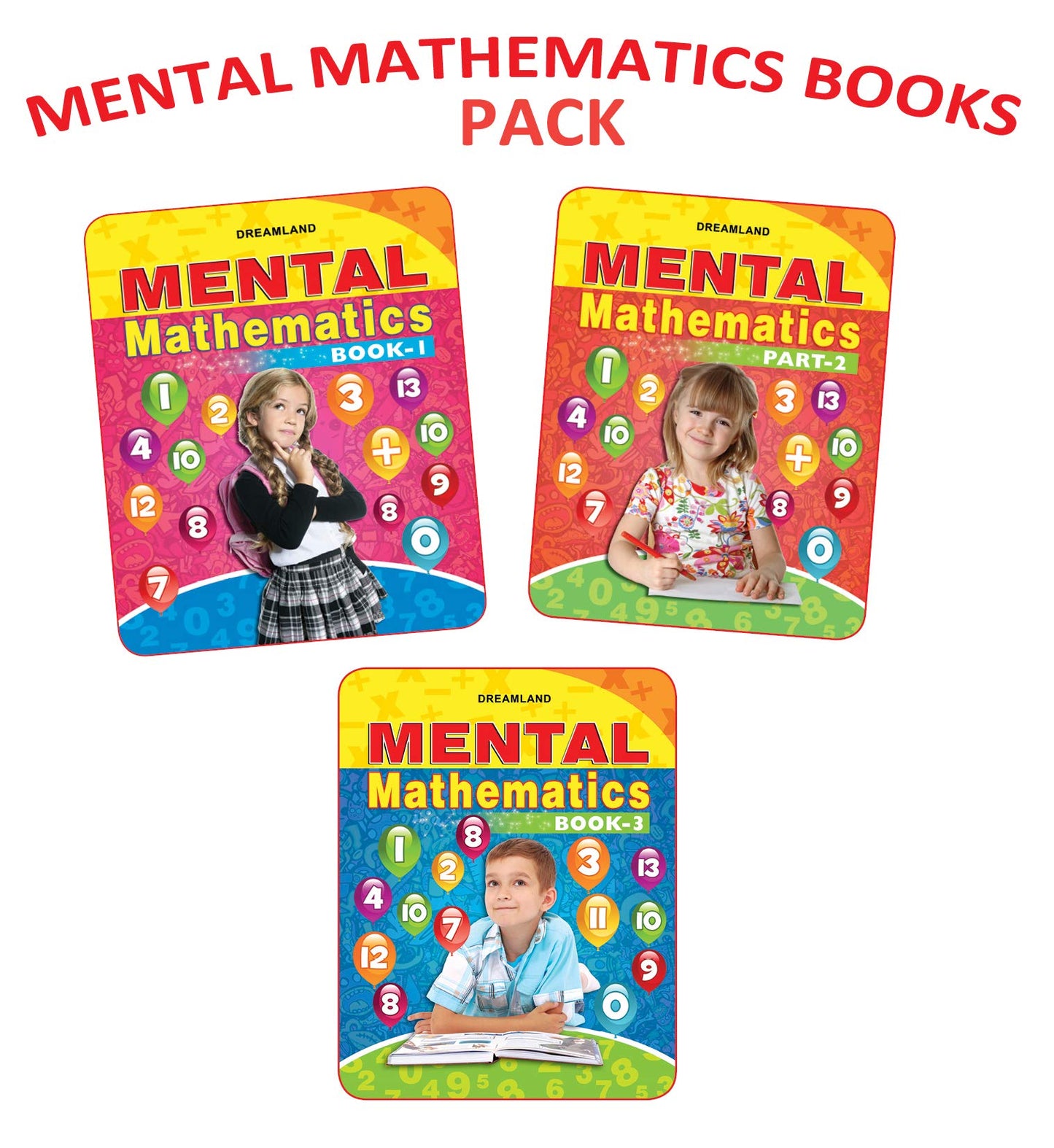 Dreamland Mental Mathematics (Set -2 ,Book 1,2,3) -  buy in usa 