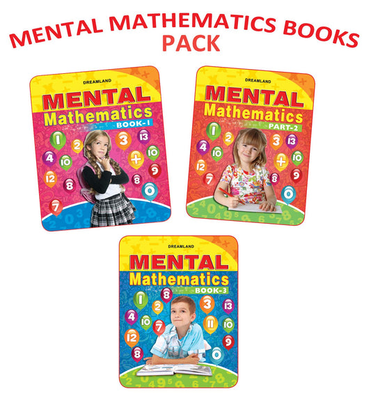 Dreamland Mental Mathematics (Set -2 ,Book 1,2,3) -  buy in usa 