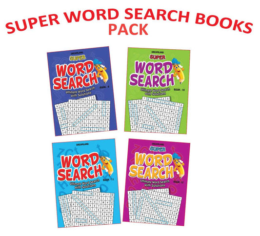 Dreamland Super Word Search Pack 2 - (4 titles) -  buy in usa 