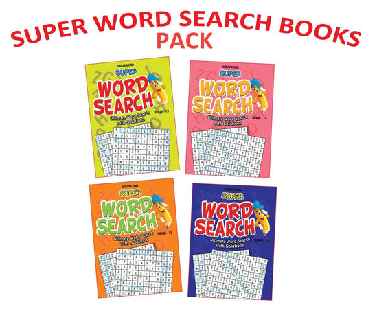 Dreamland Super Word Search Pack 3 - (4 titles) -  buy in usa 