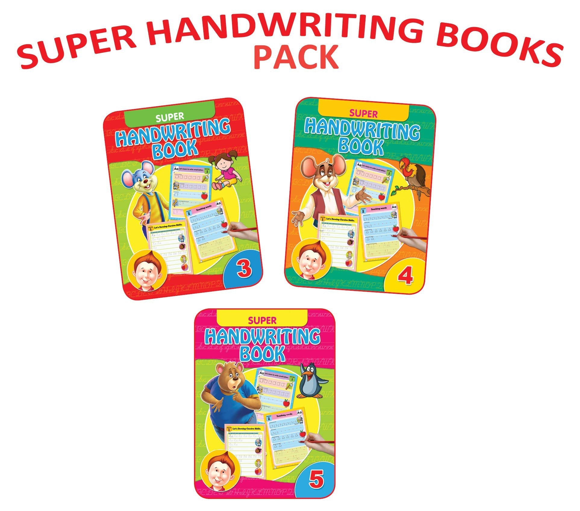 Dreamland Super Handwriting Books pack 2(3 Titles) -  buy in usa 