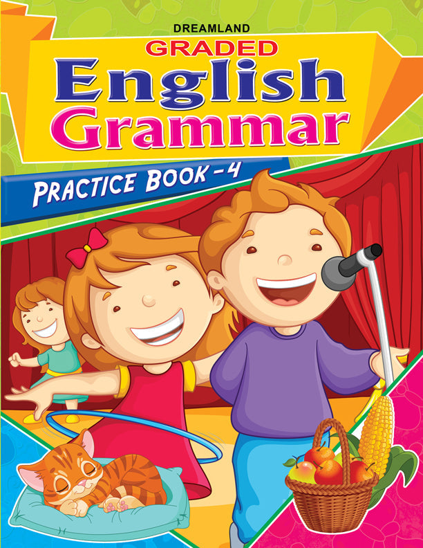 Dreamland Graded English Grammar Practice Book - 4 -  buy in usa 