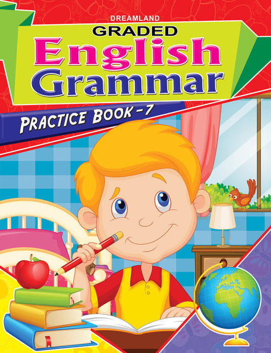 Dreamland Graded English Grammar Practice Book - 7 -  buy in usa 