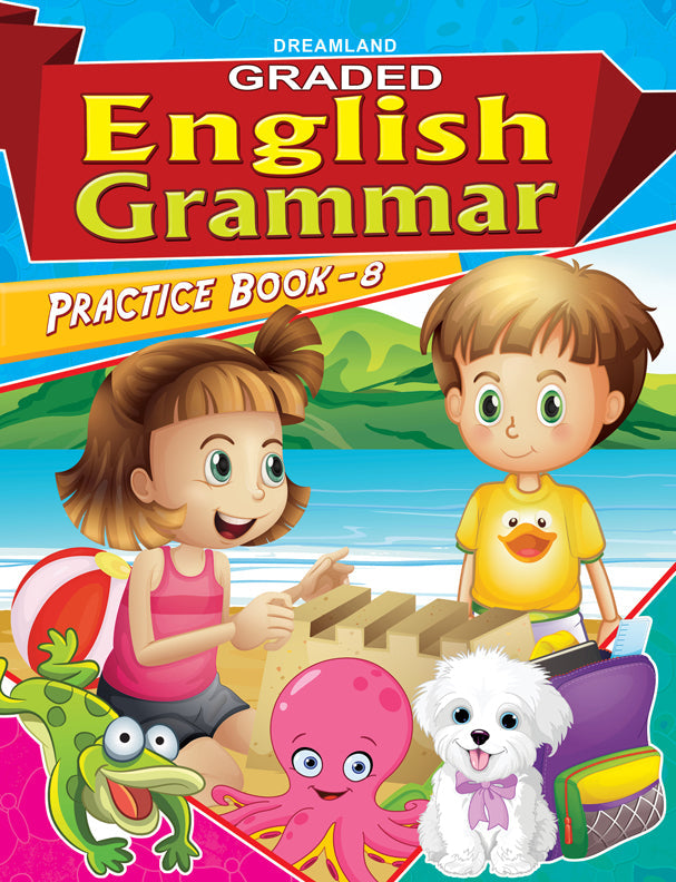 Dreamland Graded English Grammar Practice Book - 8 -  buy in usa 