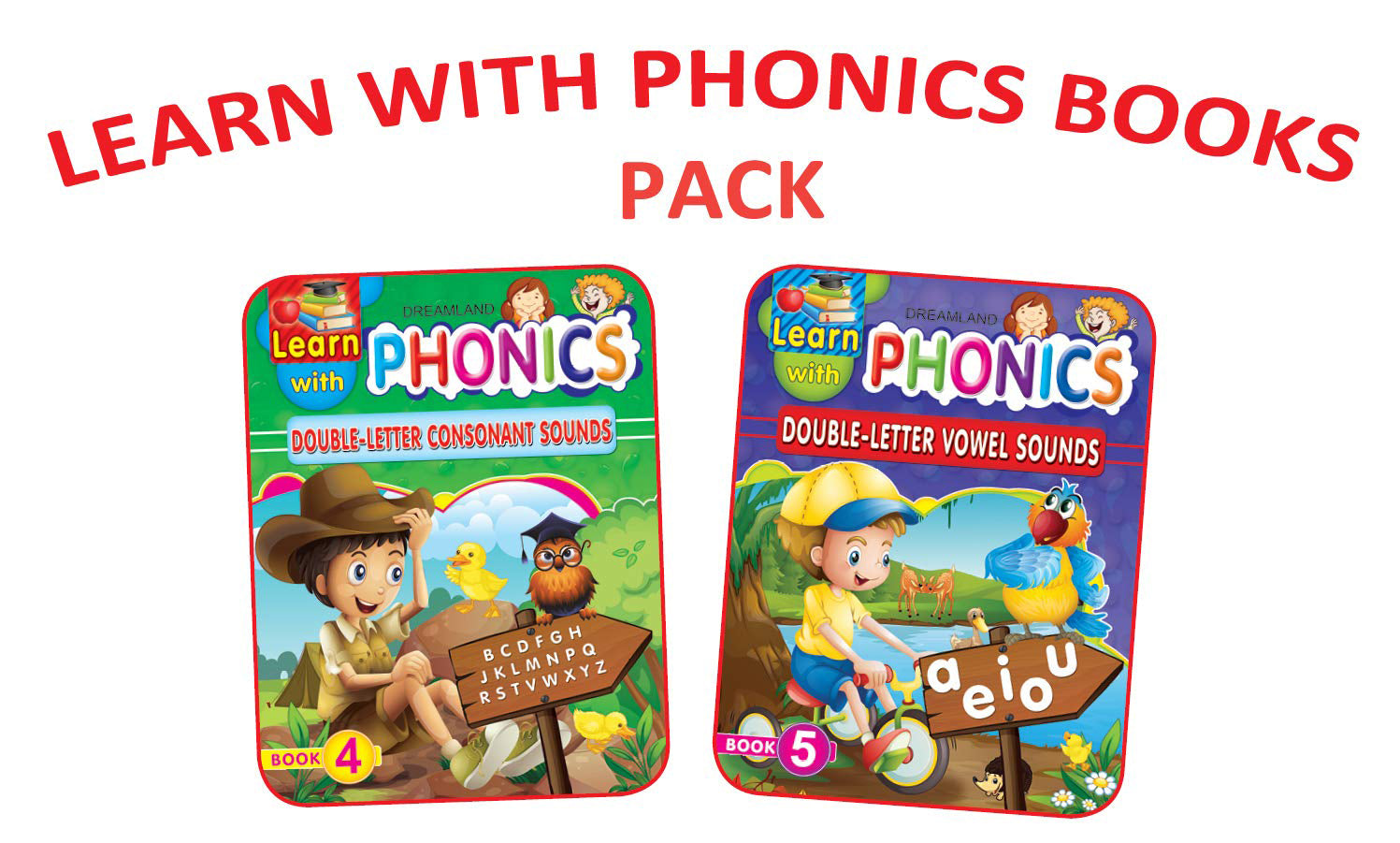 Dreamland Learn with Phonics pack -2 (2 Titles) -  buy in usa 