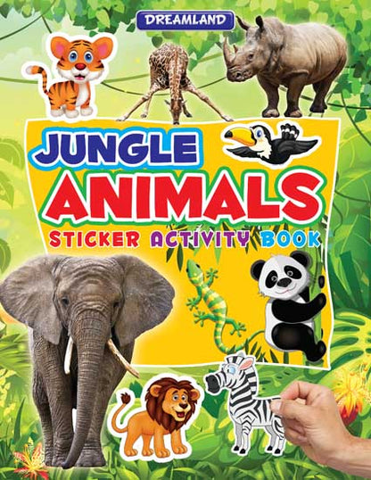 Dreamland Sticker Activity Book - Jungle Animals -  buy in usa 