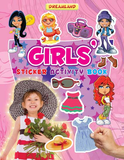 Dreamland Sticker Activity Book - Girls -  buy in usa 