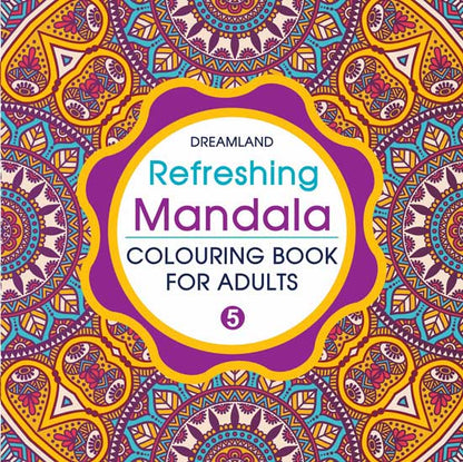 Dreamland Refreshing Mandala - Colouring Book for Adults Book 5 -  buy in usa 