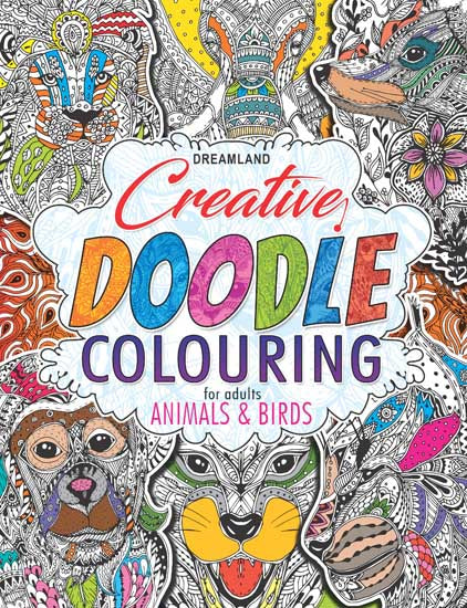 Dreamland Creative Doodle Colouring - Animals & Birds -  buy in usa 