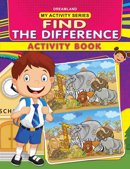 Dreamland My Activity- Find the Difference Activity Book -  buy in usa 