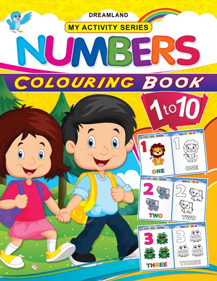 Dreamland My Activity- Numbers Colouring Book -  buy in usa 