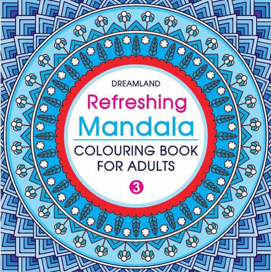 Dreamland Refreshing Mandala - Colouring Book for Adults Book 3 -  buy in usa 