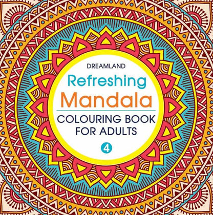 Dreamland Refreshing Mandala - Colouring Book for Adults Book 4 -  buy in usa 