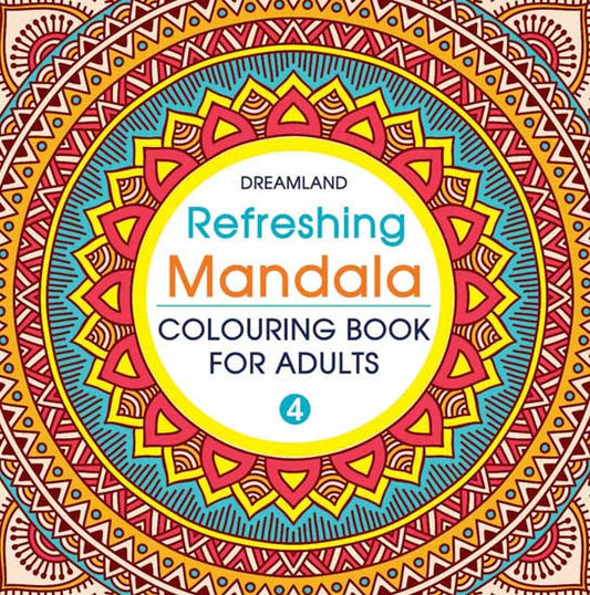 Dreamland Refreshing Mandala - Colouring Book for Adults Book 4 -  buy in usa 