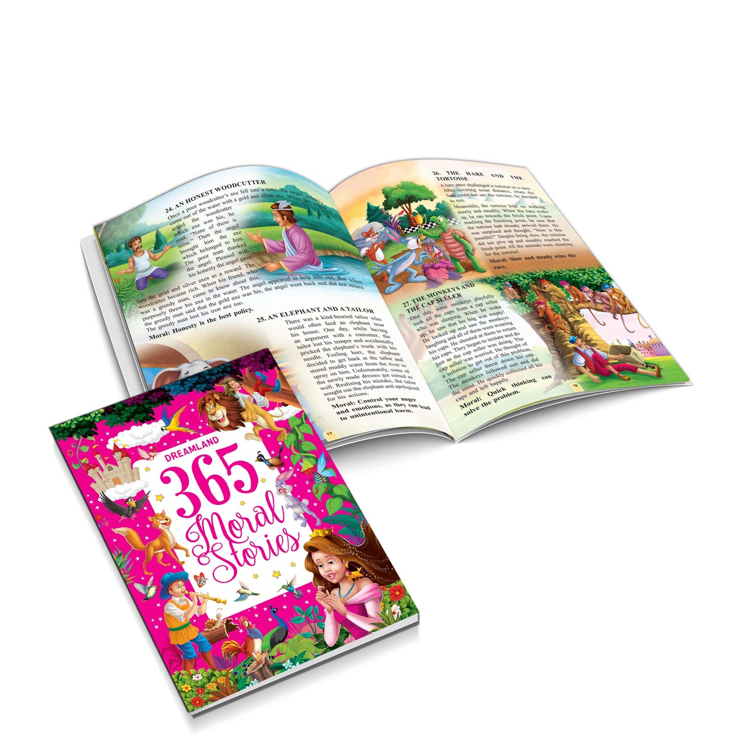 Dreamland Publications 365 Moral Stories : Children Story Book/Traditional Stories Book