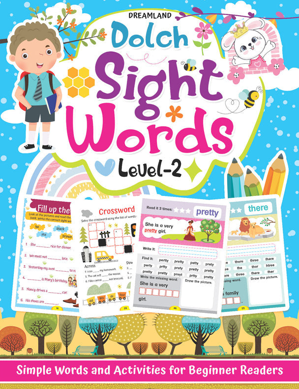 Dreamland Dolch Sight Words Level 2- Simple Words and Activities for Beginner Readers -  buy in usa 