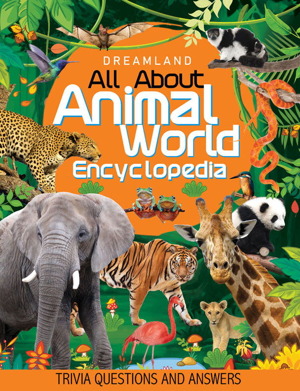 Dreamland Animal World Children Encyclopedia for Age 5 - 15 Years- All About Trivia Questions and Answers -  buy in usa 