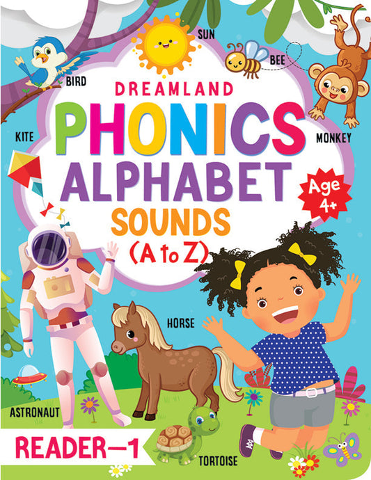 Dreamland Phonics Reader -1 (Alphabet Sounds, A to Z) Age 4+ -  buy in usa 