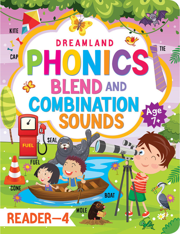 Dreamland Phonics Reader - 4 (Blends and Combination Sounds) Age 7+ -  buy in usa 