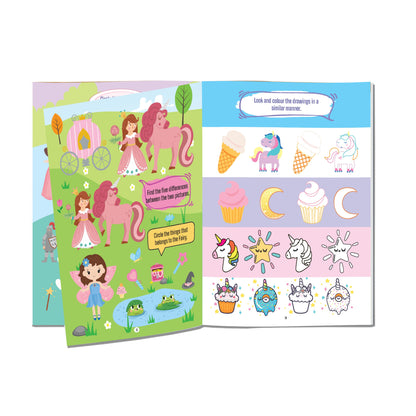 Dreamland Publications My First Ultimate Activity Book- Princess, Fairy and Mermaid : Children's Interactive & Activity Book