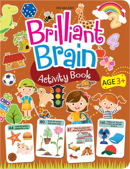 Dreamland Brilliant Brain Activity Book 3+ -  buy in usa 